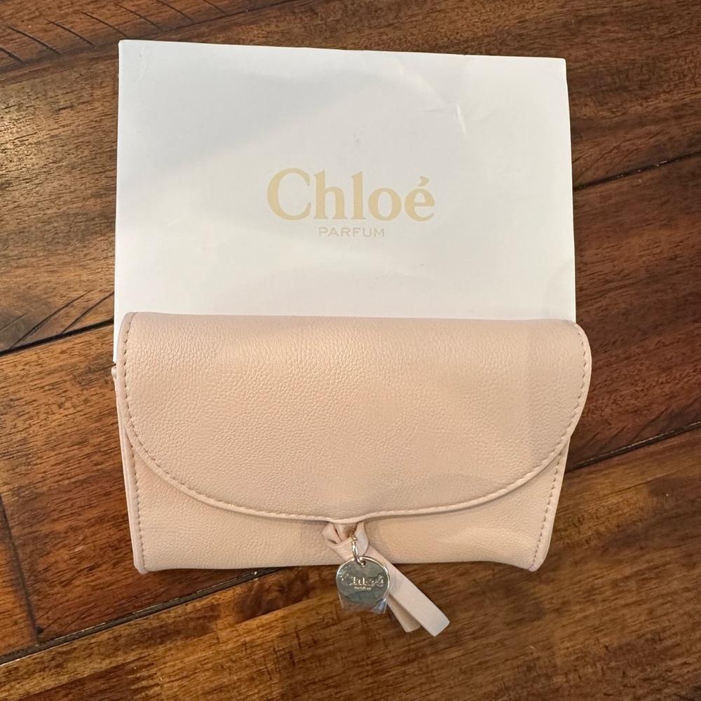 Chloe Blush Pink make up pouch